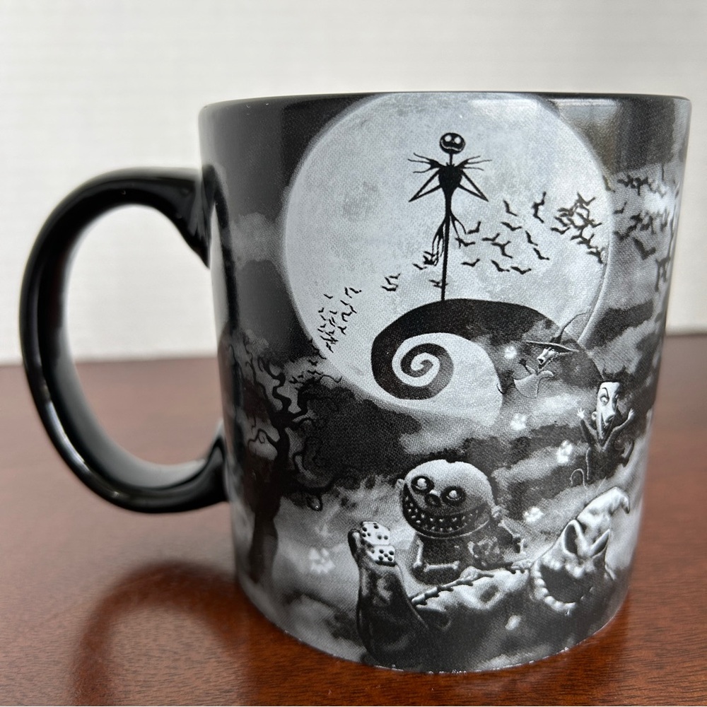 Disney Nightmare Before Christmas Jack Skellington Oogie Boogie Ceramic Mug - Picture 4 of 9